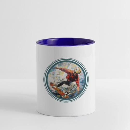 Skateboarding Fuel - Contrast Coffee Mug