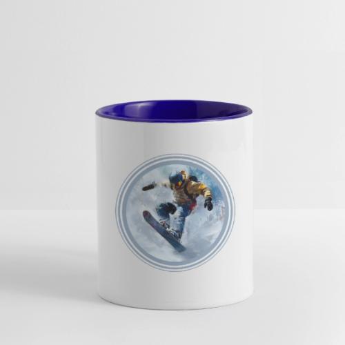 Snowboarding Life - Contrast Coffee Mug