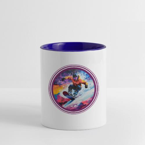 Snowboarding Spirit - Contrast Coffee Mug