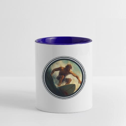 Surfing Rush - Contrast Coffee Mug