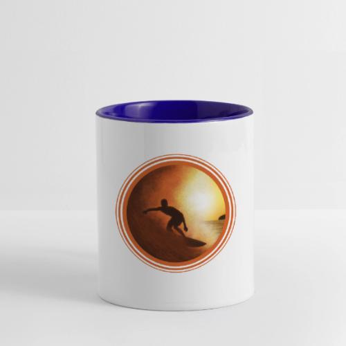 Surfing Vibes - Contrast Coffee Mug