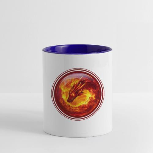 Dragon Blaze - Contrast Coffee Mug