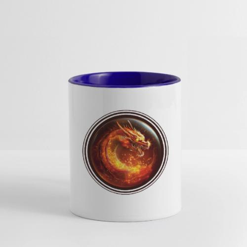 Shadow Dragon Rise - Contrast Coffee Mug