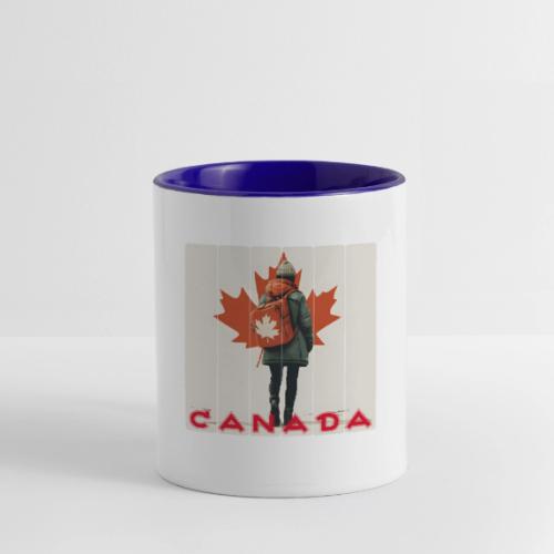 Canada: Proud Canadian Woman - Contrast Coffee Mug