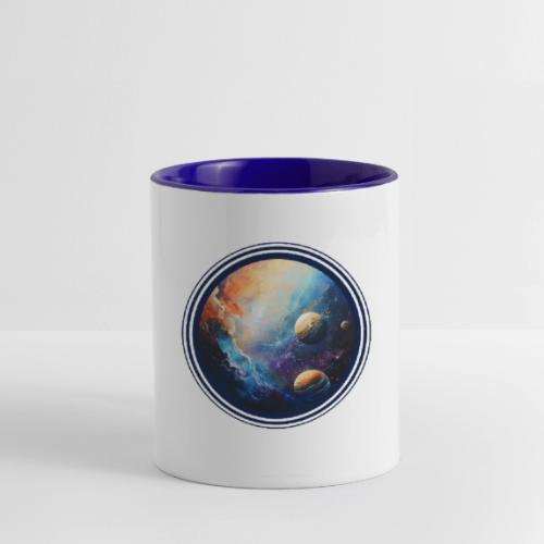 Nebula of Planets - Contrast Coffee Mug