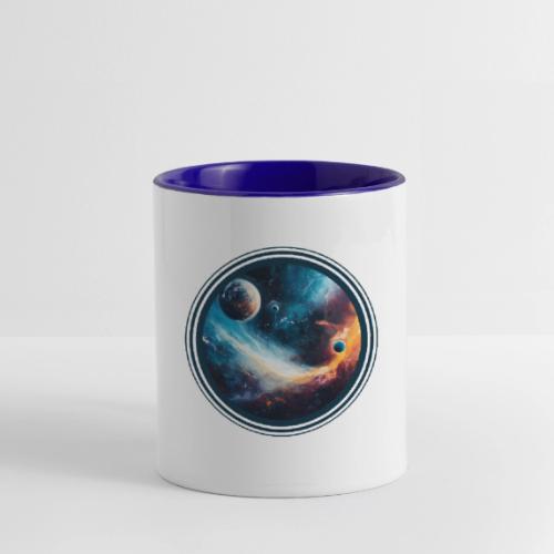 Planets Among Colors - Contrast Coffee Mug