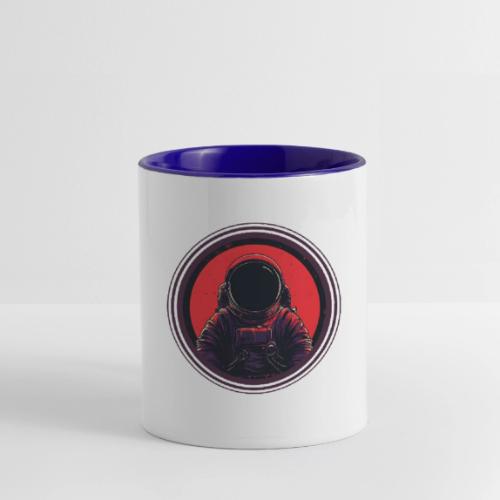 Astronaut: The universe is calling! - Contrast Coffee Mug