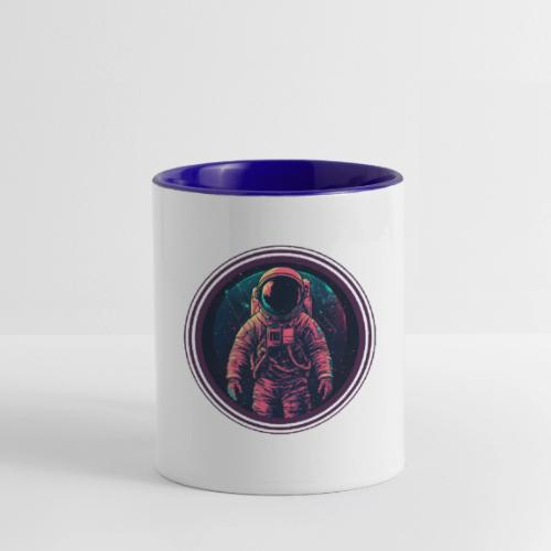 Astronaut: Explore the unknown - Contrast Coffee Mug