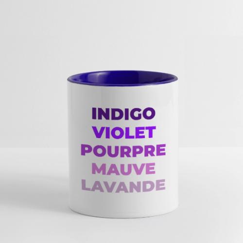 Shades of purple - Contrast Coffee Mug