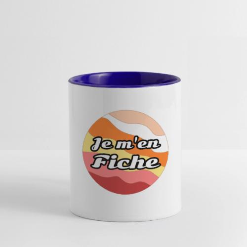 I don't care - Contrast Coffee Mug