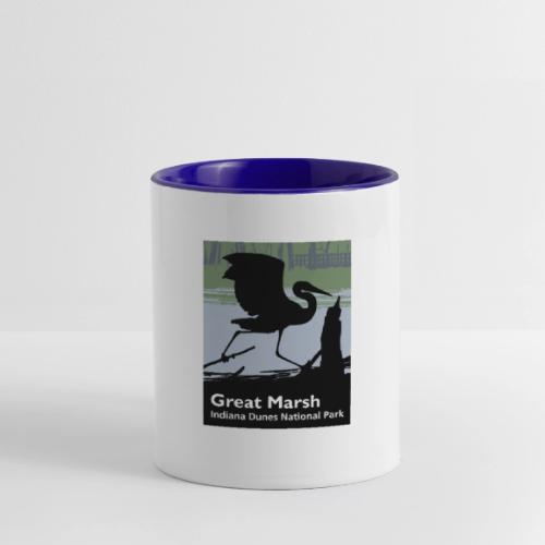 Great Marsh | Indiana Dunes National Park - Contrast Coffee Mug