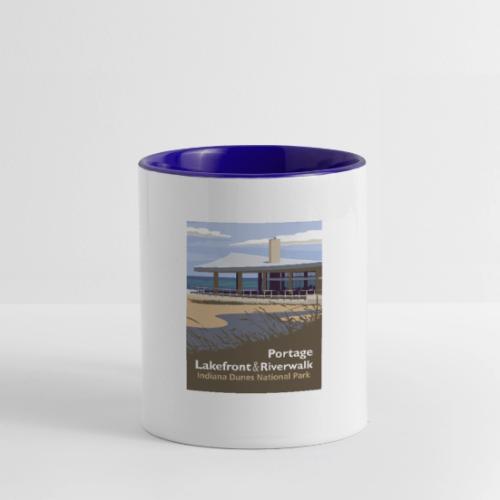 Portage Lakefront | Indiana Dunes National Park - Contrast Coffee Mug