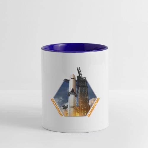 Starship HLS - Excitement Guaranteed - Contrast Coffee Mug