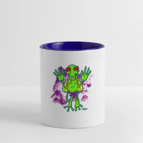 Ongher's UFO Bugg'd - Contrast Coffee Mug