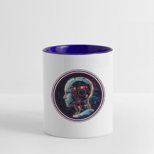 Artificial Intelligence (AI): The Future Circuit - Contrast Coffee Mug
