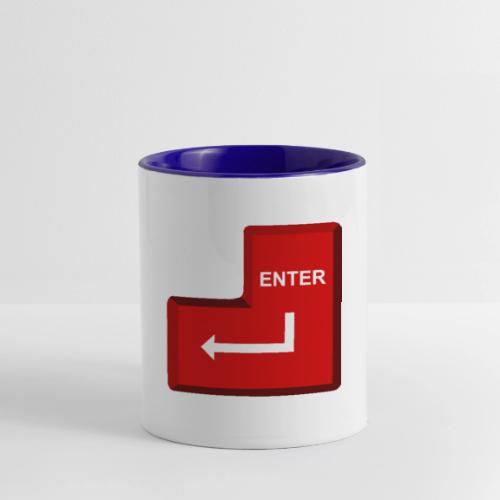 Just Press Enter - Contrast Coffee Mug