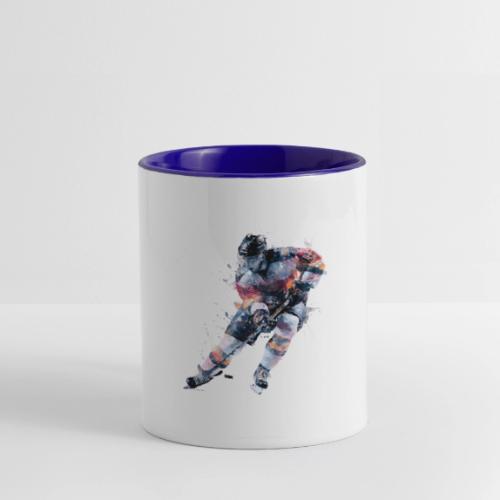 Hockey: Frozen Motion - Contrast Coffee Mug