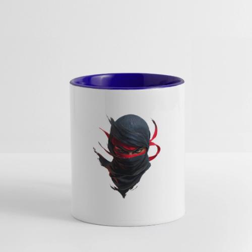 Crimson Stare Ninja - Contrast Coffee Mug