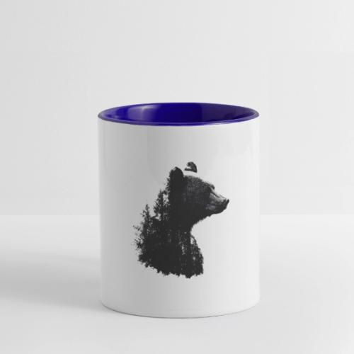 Forest Within the Bear - Contrast Coffee Mug