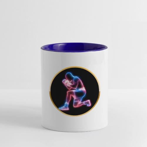 Neon Boxing Focus - Contrast Coffee Mug