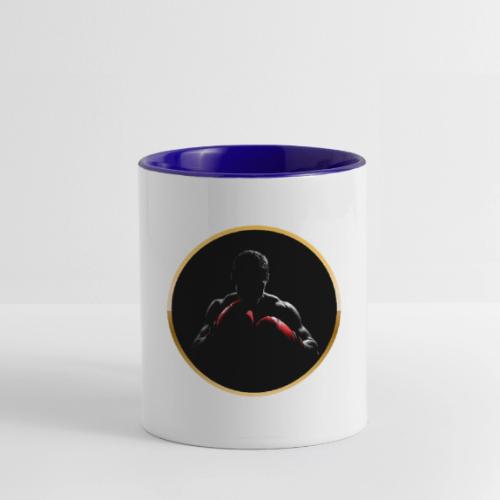 Boxing: Crimson Gloves Fighter - Contrast Coffee Mug