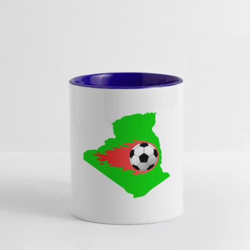 Algerian Football Fire - Contrast Coffee Mug