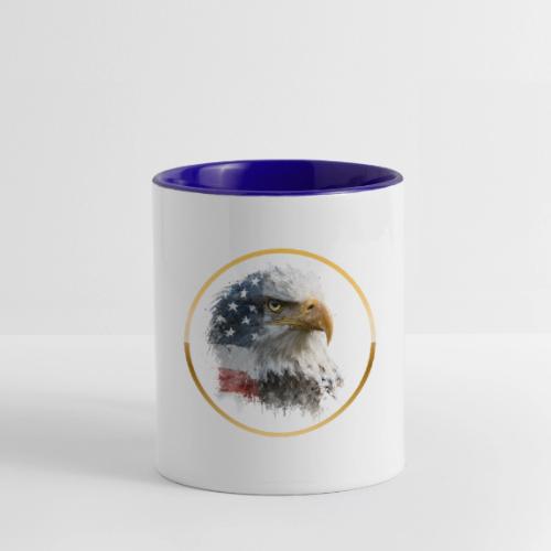 USA: Patriot Wing Emblem - Contrast Coffee Mug