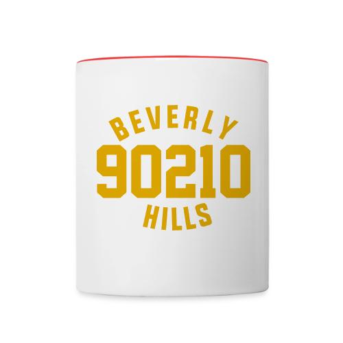 Beverly Hills 90210- Original Retro Shirt - Contrast Coffee Mug