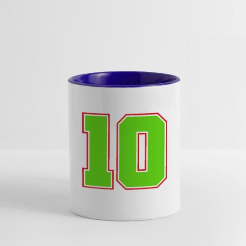 The Magic Number 10 - Contrast Coffee Mug