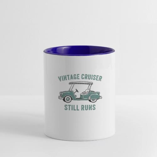 Vintage Cruiser Still Runs Graphic Tee t-Shirt - Contrast Coffee Mug