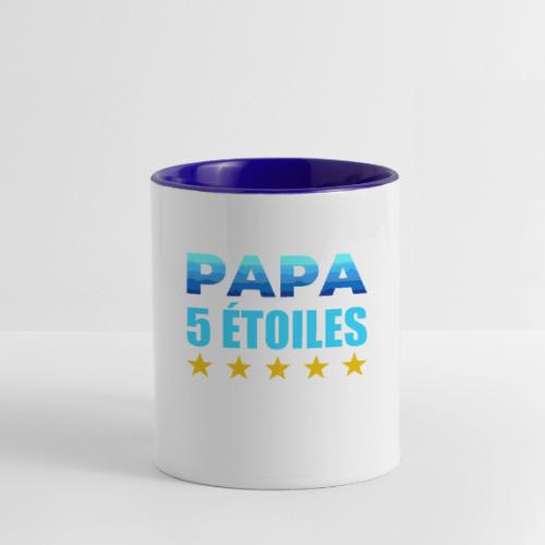 Five-Star Dad - Contrast Coffee Mug