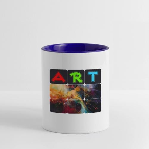 Waves of Art - Contrast Coffee Mug
