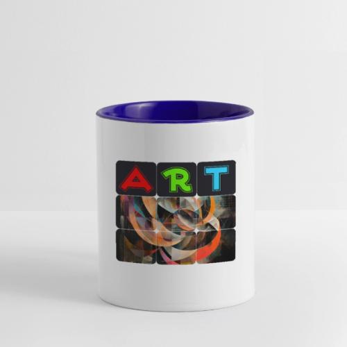 Fragments of Art - Contrast Coffee Mug