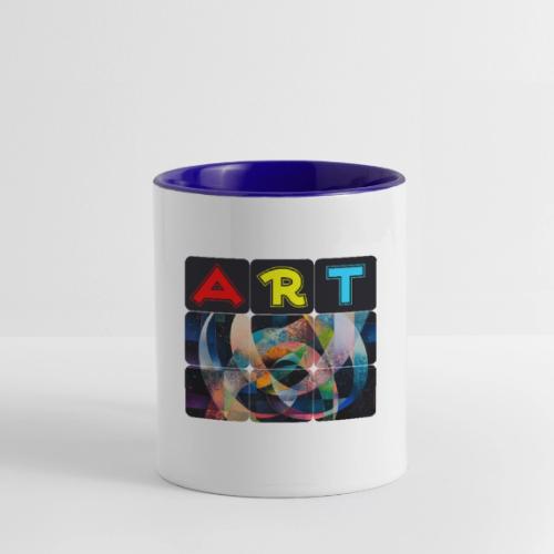 Art of Stripes and Shades - Contrast Coffee Mug