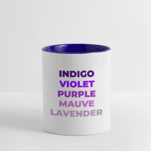 Shades of Purple - Contrast Coffee Mug