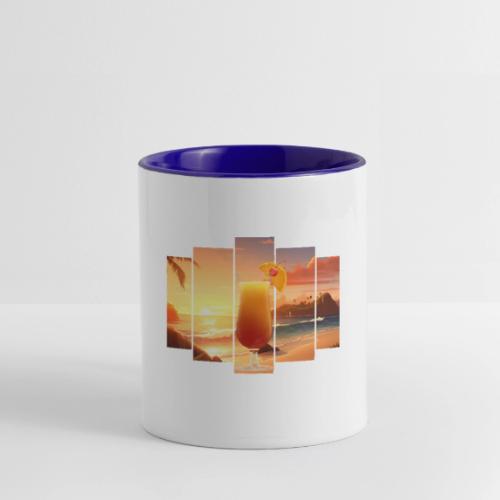 Squeeze the Day - Contrast Coffee Mug