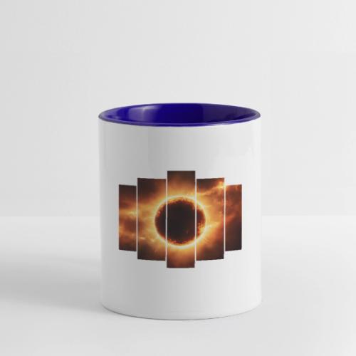 Eclipse Beyond Worlds - Contrast Coffee Mug