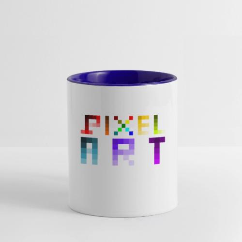 Pixel Art Spectrum - Contrast Coffee Mug