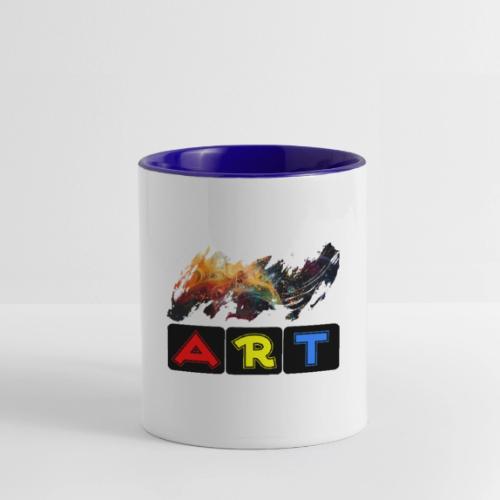Pulse of Art - Contrast Coffee Mug