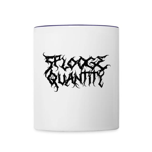 Splooge Quantity (Black Text) - Contrast Coffee Mug