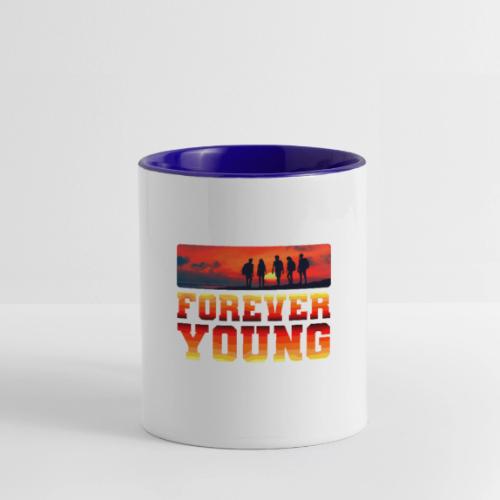 Forever Young - Contrast Coffee Mug