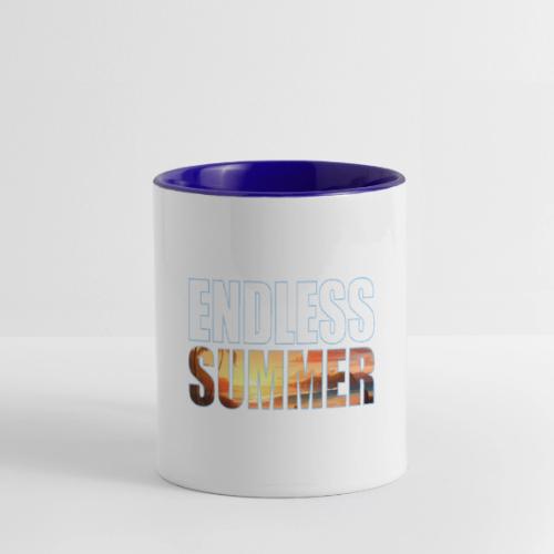 Golden Summer Vibes - Contrast Coffee Mug