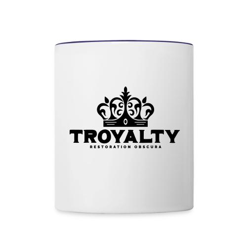 RO Troyalty Letterpress Mark - Contrast Coffee Mug