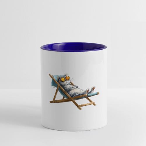 Sunshine Cat Mode - Contrast Coffee Mug