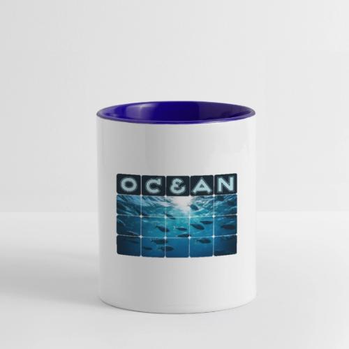 Ocean: Silver Tide - Contrast Coffee Mug