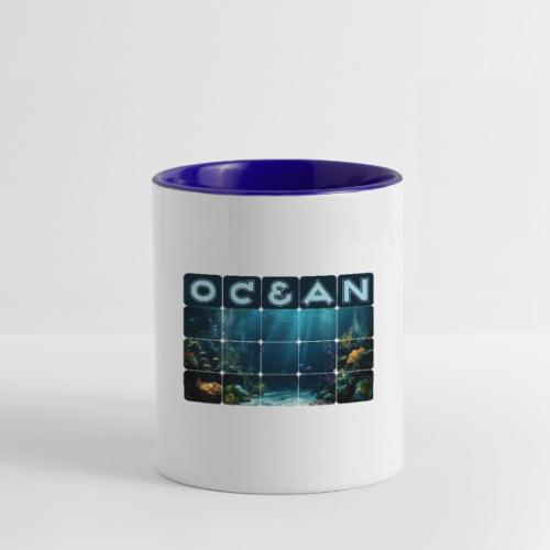 Ocean: Rainbow Reef Life - Contrast Coffee Mug