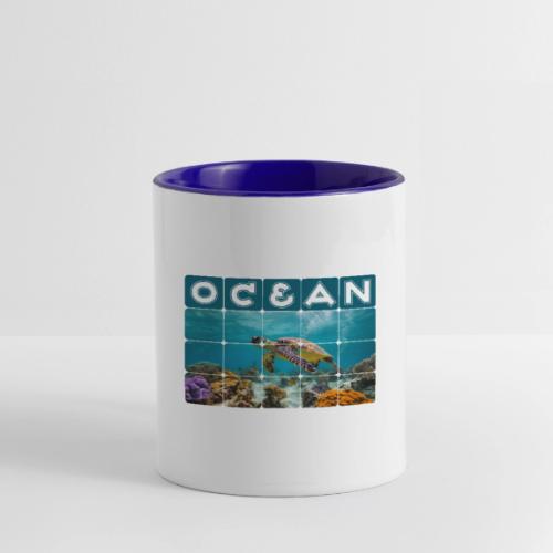 Ocean: Gentle Voyager - Contrast Coffee Mug
