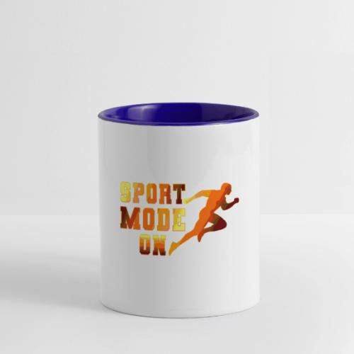 Sport Mode On - Contrast Coffee Mug