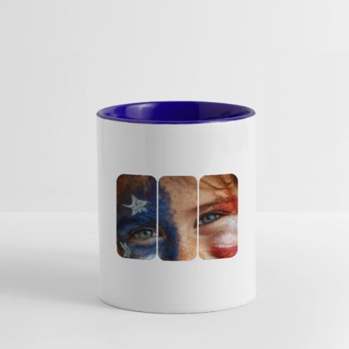 USA: Patriot Gaze - Contrast Coffee Mug