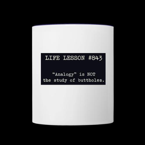 Analogy - Contrast Coffee Mug